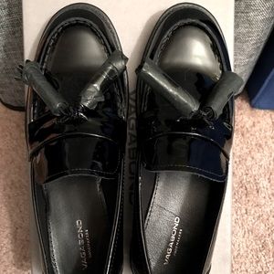 Patent leather loafers by Vagabond Shoemakers
